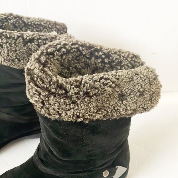 Stuart Weitzman Sherpa Lining Boots Size 9.5 - Picture 9 of 14